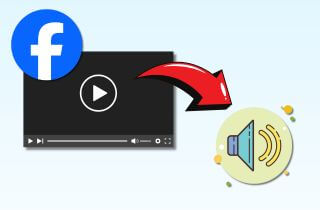feature extract audio from facebook video