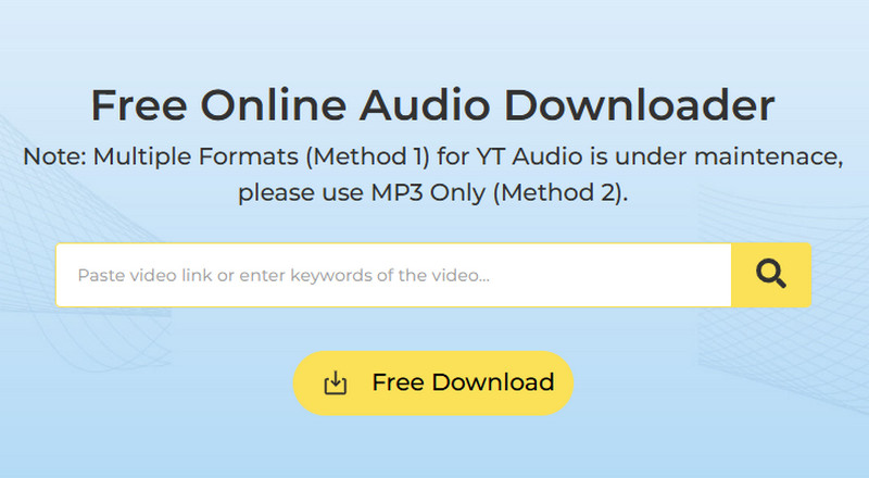 free online audio downloader