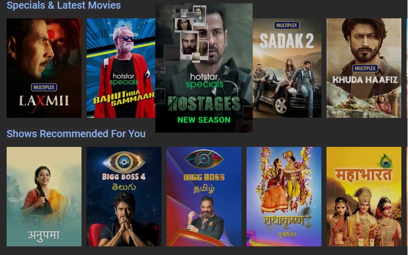 hindilinks4u alternatives - hotstar