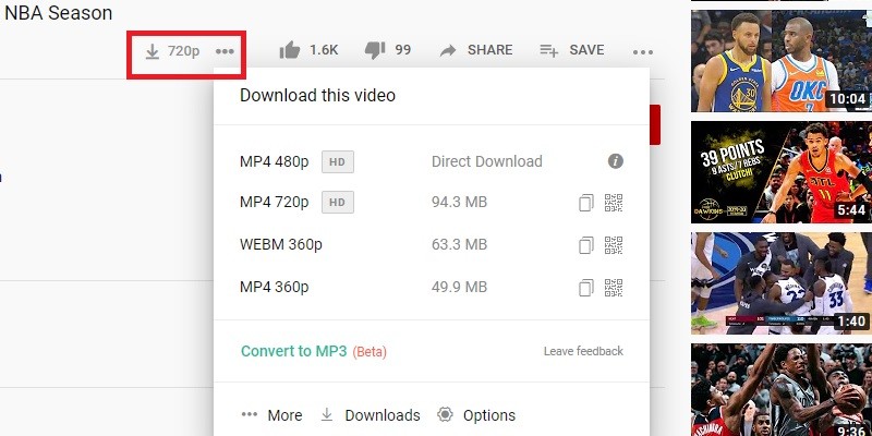 addoncrop chrome youtube downloader