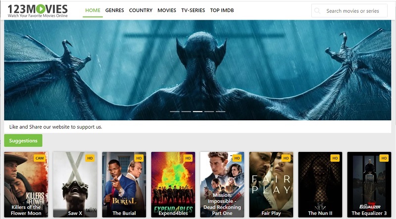 onionplay alternative - 123movies interface