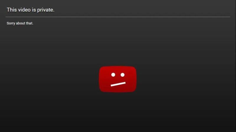 youtube private video