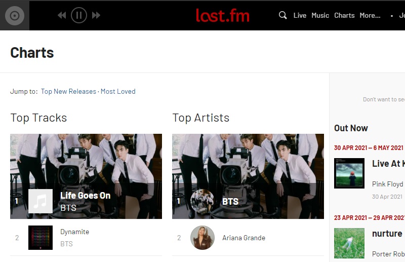 similar song finder last.fm