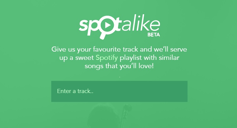 similar song finder spotalike