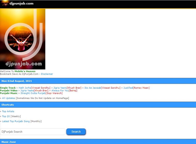 djpunjab interface