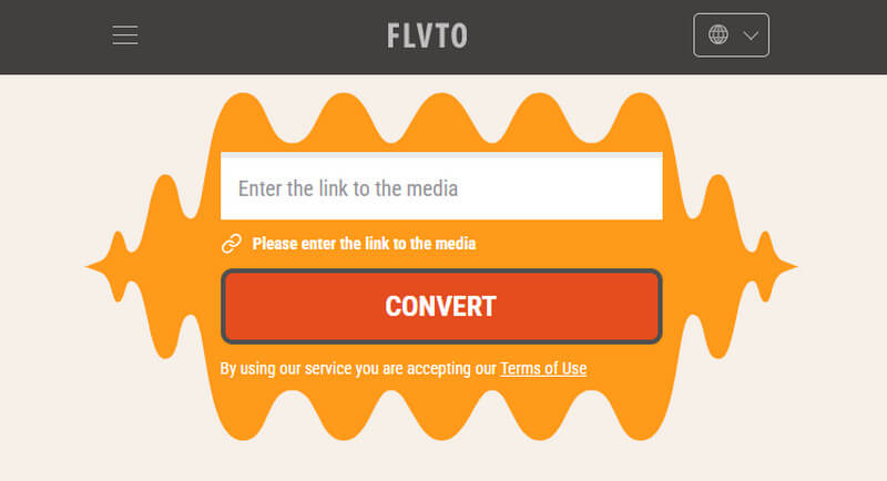 flvto interface