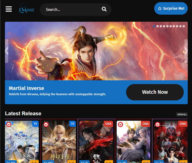 watch chinese anime on lmanime