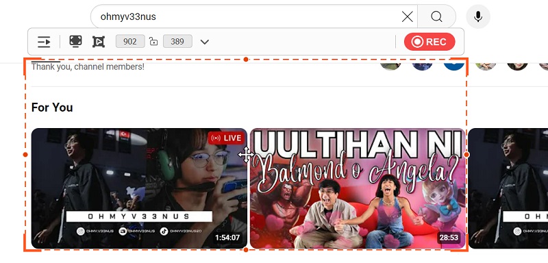 capture youtube member only contents
