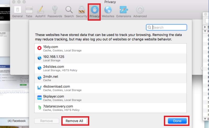 youtube not working safari delete history