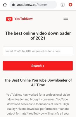 youtubnow website